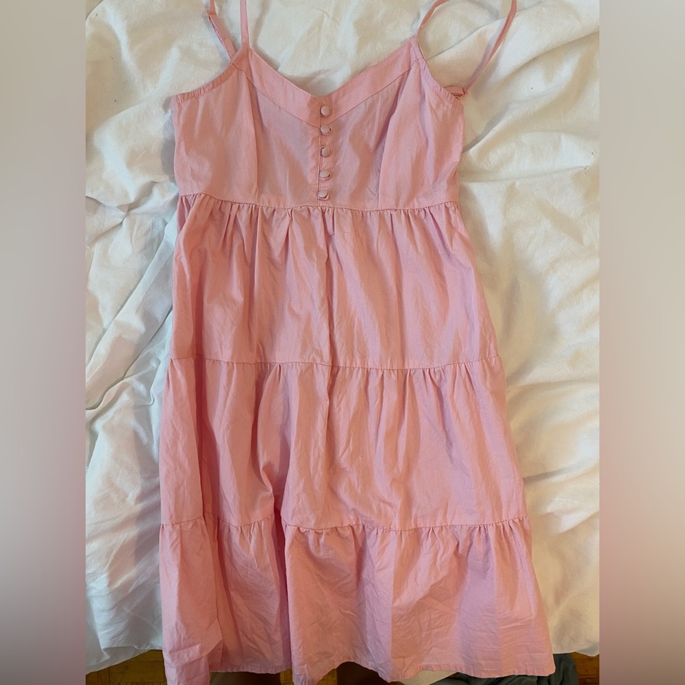 pink babydoll dress